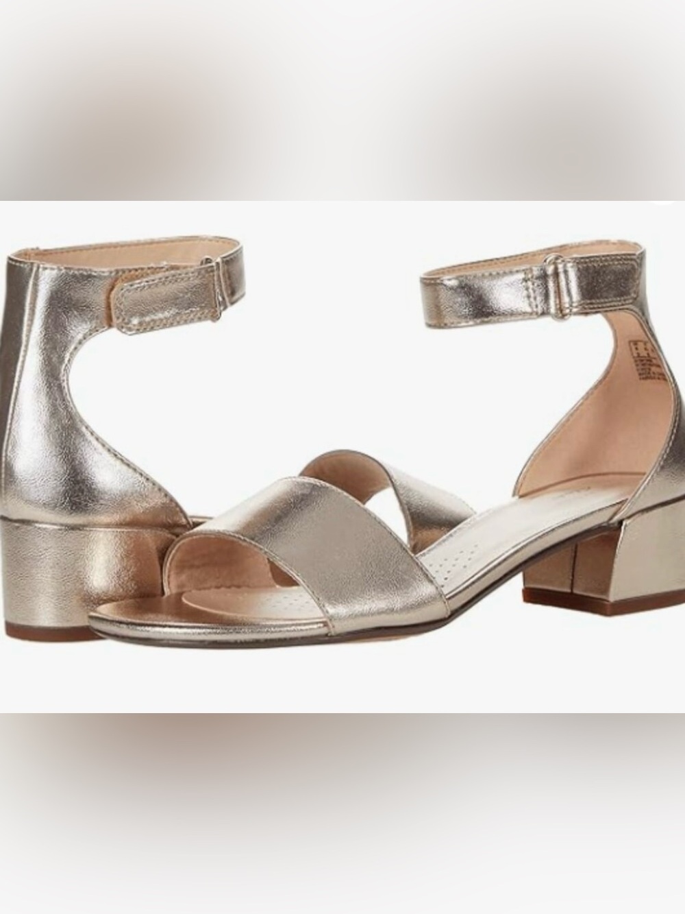 NWOT Clarks Collection Anya Heeled Sandals size 7